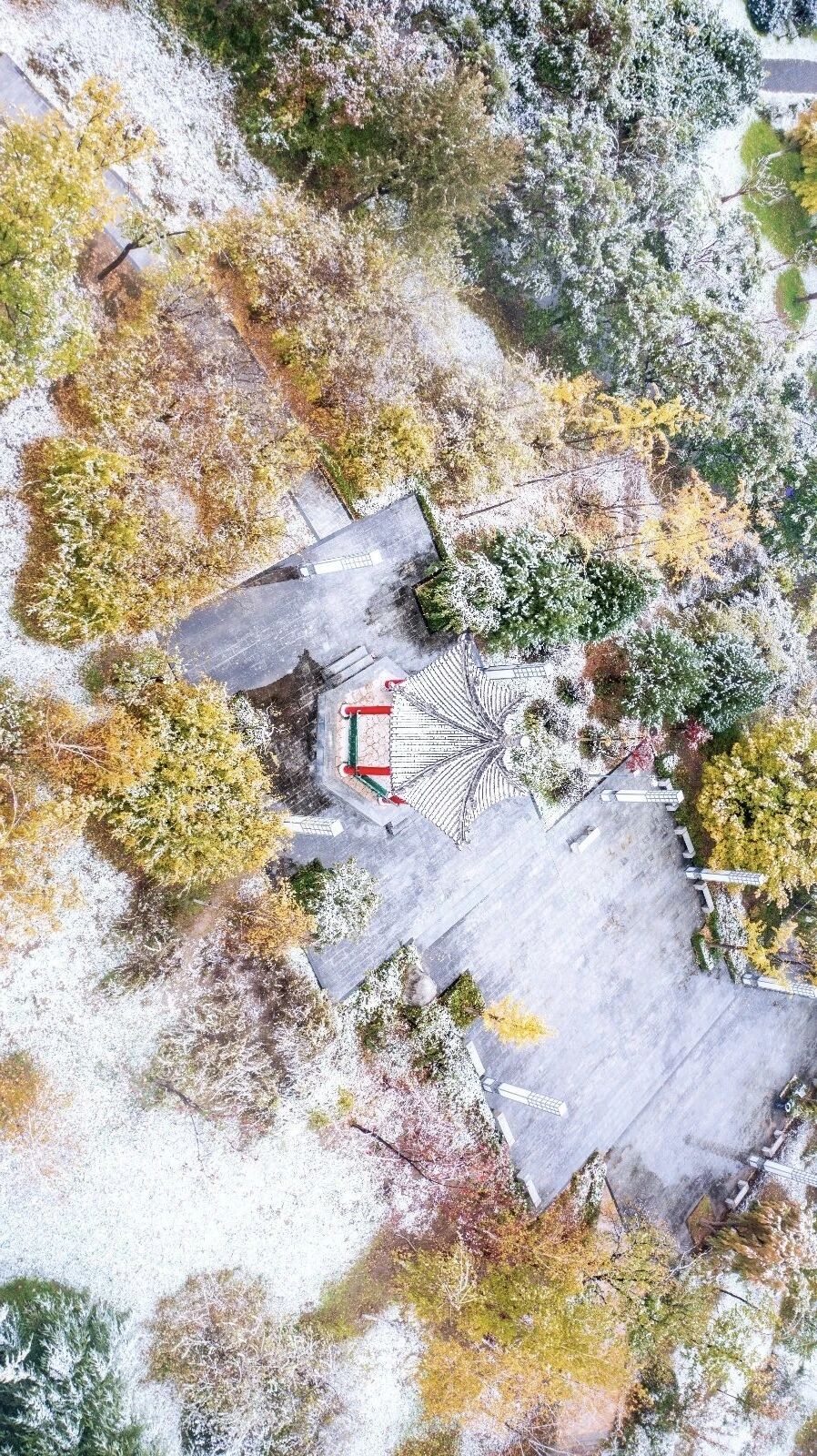西安工业大学校园空间俯瞰